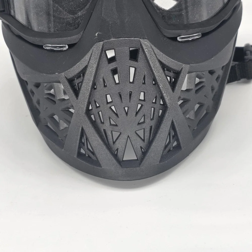 JT Paintball ProFlex Gray Black Adult Protective Mask Goggles for Paintball
